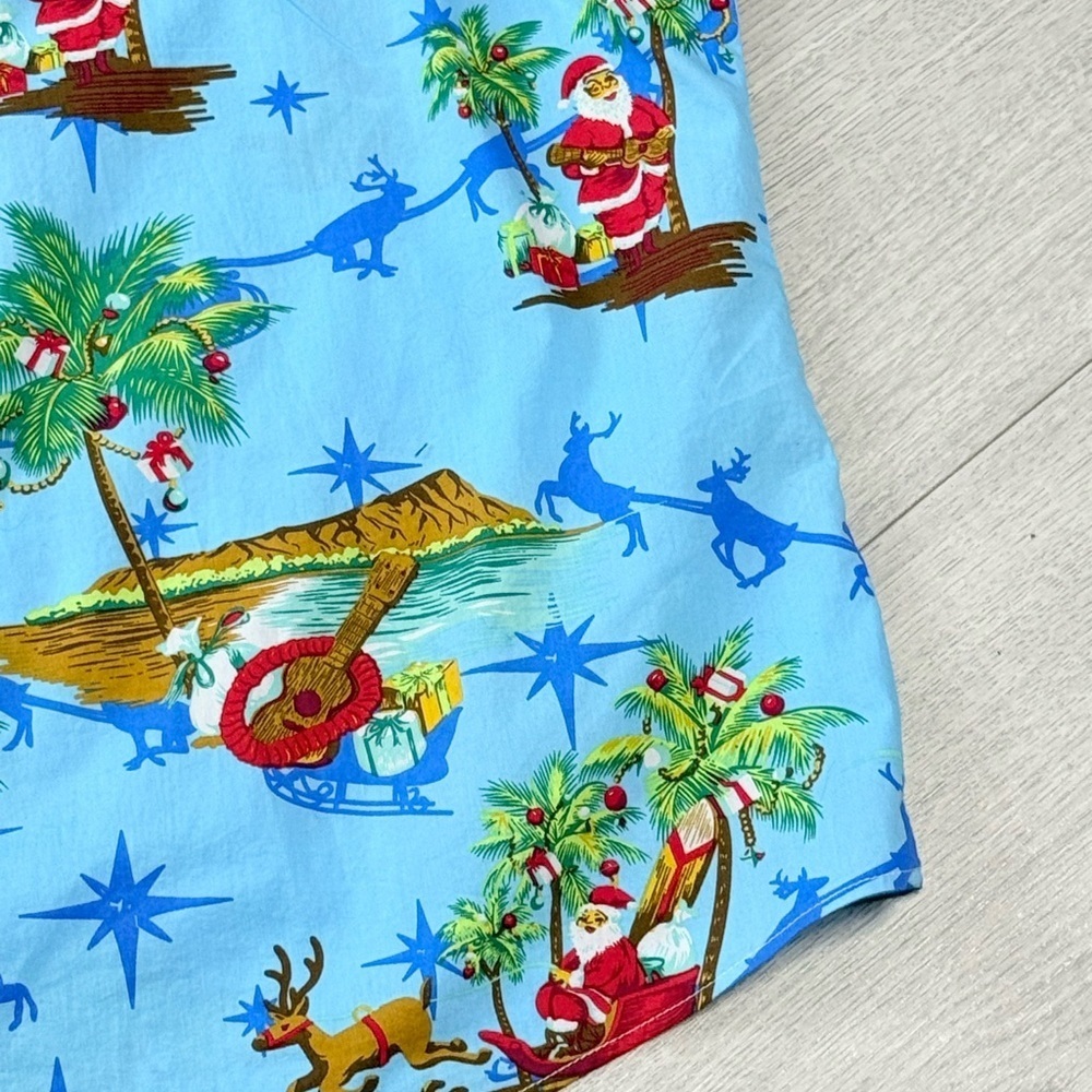 Hawaiian Christmas Womens Shirt - Picture 12 of 16